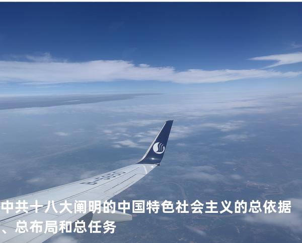 中共十八大阐明的中国特色社会主义的总依据、总布局和总任务