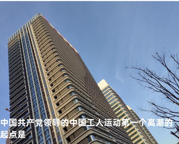 中国共产党领导的中国工人运动第一个高潮的起点是 