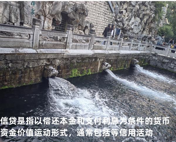 信贷是指以偿还本金和支付利息为条件的货币资金价值运动形式，通常包括 等信用活动