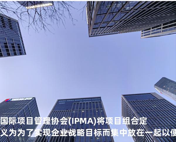 国际项目管理协会(IPMA)将项目组合定义为:为了实现企业战略目标而集中放在一起以便于进行有 
