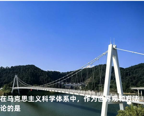 在马克思主义科学体系中，作为世界观和方法论的是