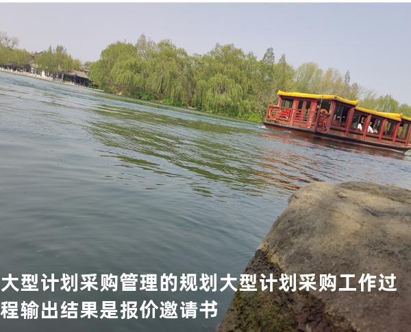 大型计划采购管理的规划大型计划采购工作过程输出结果是报价邀请书