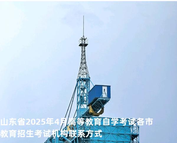 山东省2025年4月高等教育自学考试各市教育招生考试机构联系方式
