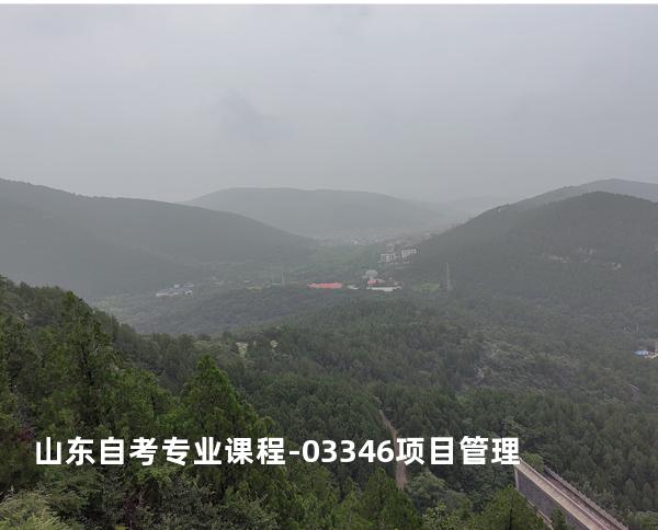 山东自考专业课程-03346项目管理