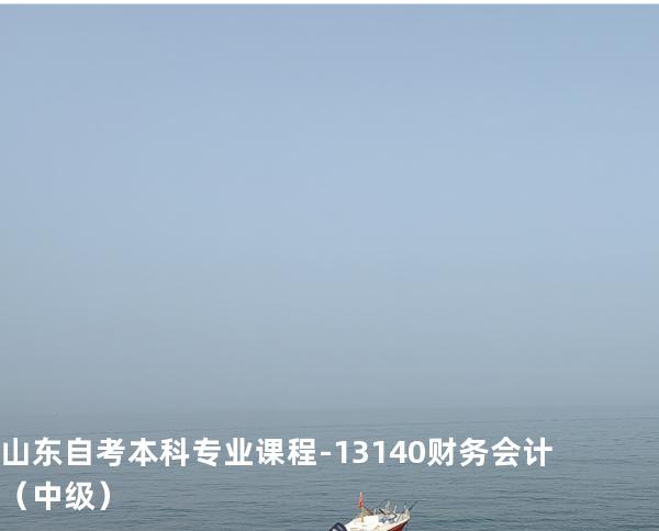 山东自考本科专业课程-13140财务会计（中级）