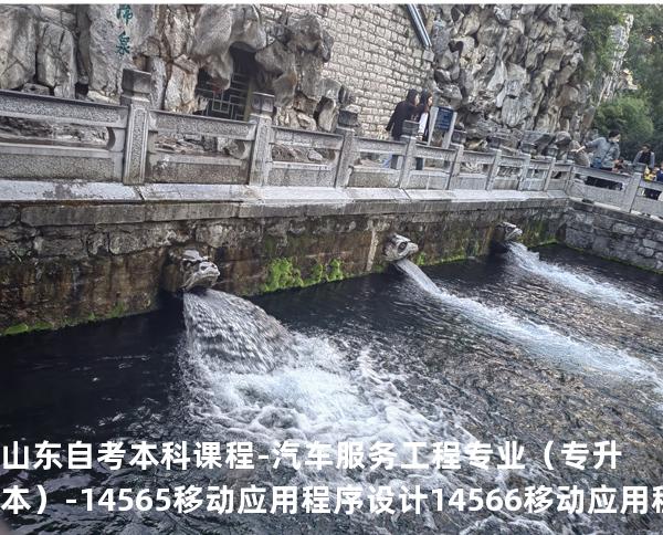 山东自考本科课程-汽车服务工程专业（专升本）- 14565移动应用程序设计 14566移动应用程序设计（实践）