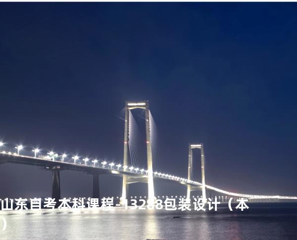山东自考本科课程-13288包装设计（本）