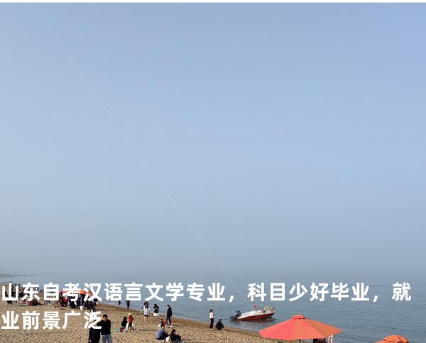山东自考汉语言文学专业，科目少好毕业，就业前景广泛