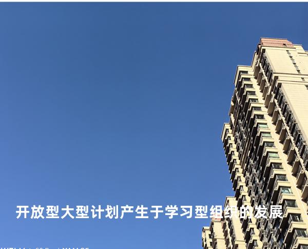 开放型大型计划产生于学习型组织的发展