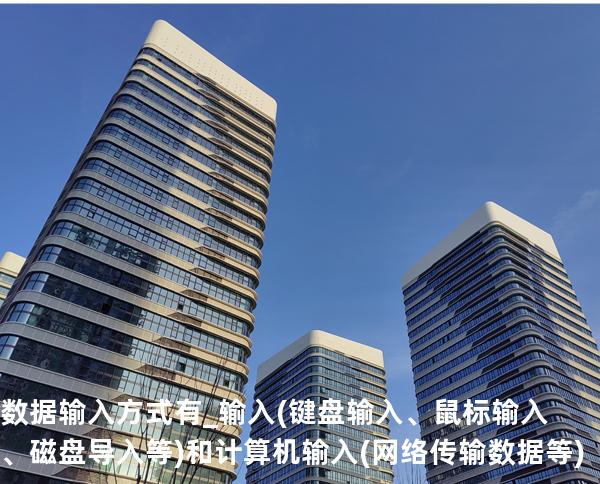 .数据输入方式有_输入(键盘输入、鼠标输入、磁盘导入等)和计算机输入(网络传输数据等)