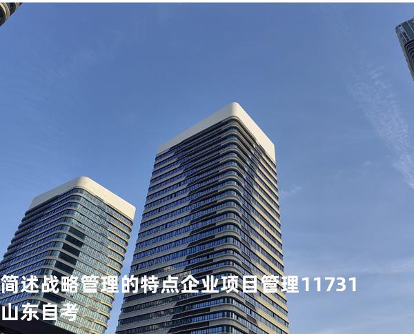 简述战略管理的特点?企业项目管理 11731 山东自考