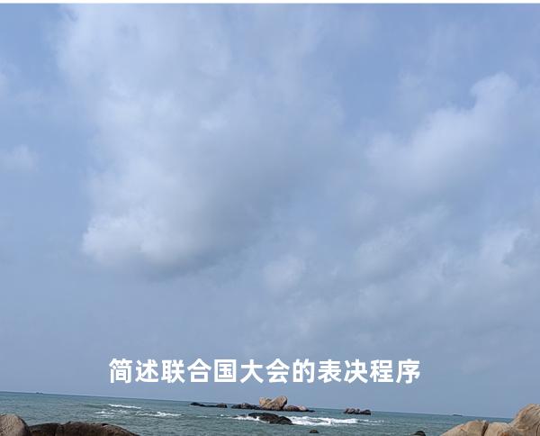 简述联合国大会的表决程序