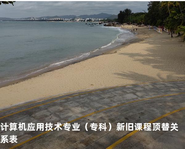 计算机应用技术专业（专科）新旧课程顶替关系表