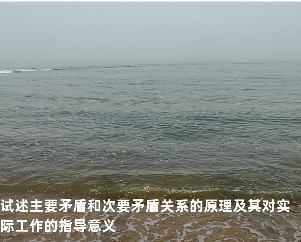 试述主要矛盾和次要矛盾关系的原理及其对实际工作的指导意义