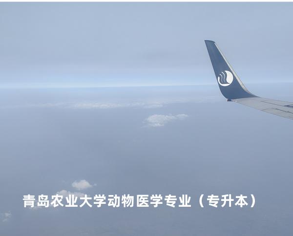 青岛农业大学动物医学专业（专升本）