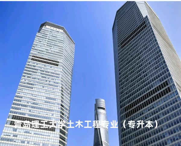 青岛理工大学 土木工程专业（专升本）