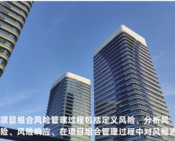 项目组合风险管理过程包括定义风险、分析风险、风险响应、在项目组合管理过程中对风险进行监控
